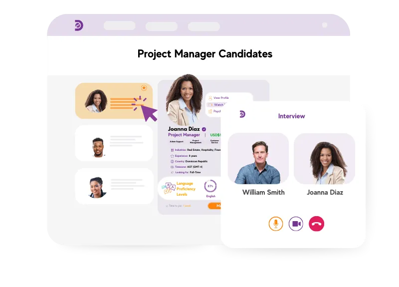 Interview Coordination and Candidate Selection image