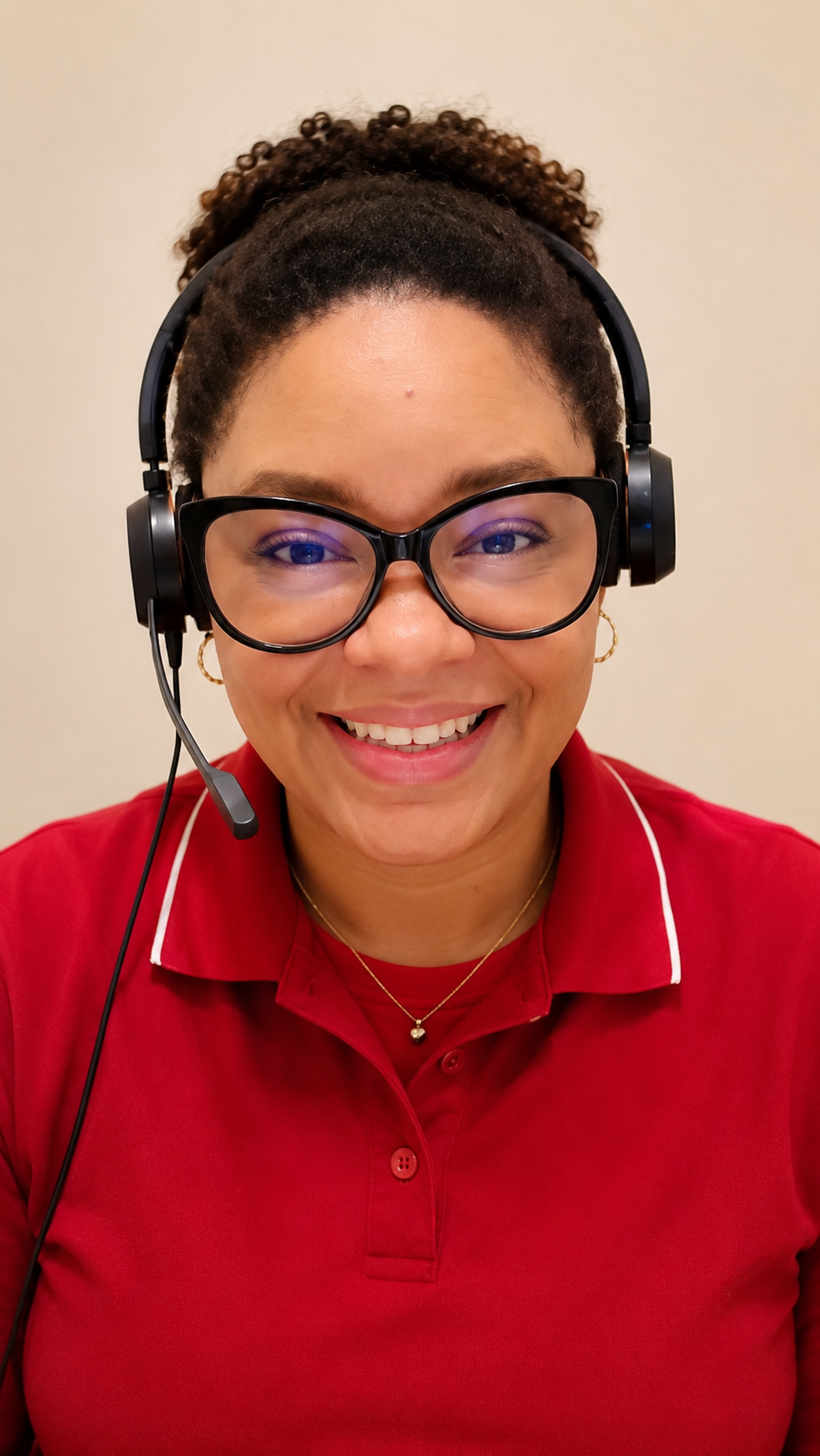 Elizabeth, client care specialist from the Dominican Republic