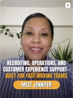 Jennifer, operations and admin support specialist